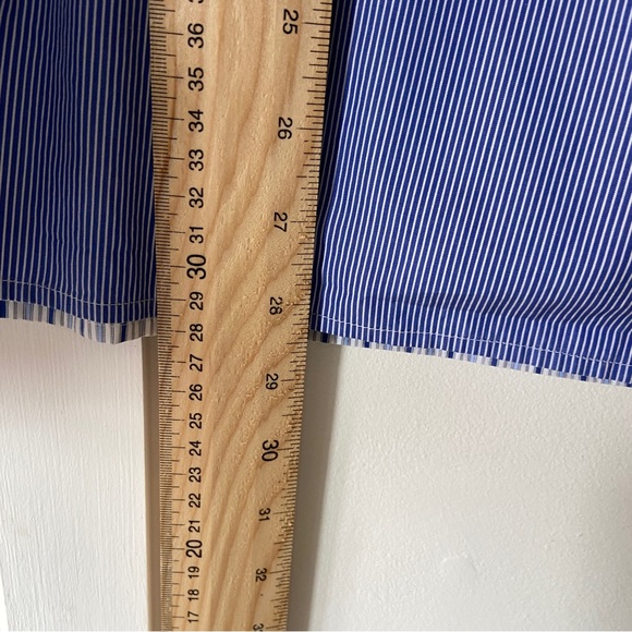 Norse Projects Carsten Poplin Shirt Stripe Multi Size Blue Large - Picture 8 of 10